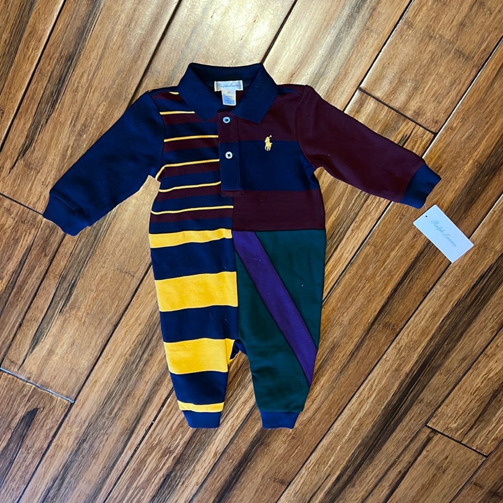 Ralph Lauren 6 Month Boys Onesie NWT